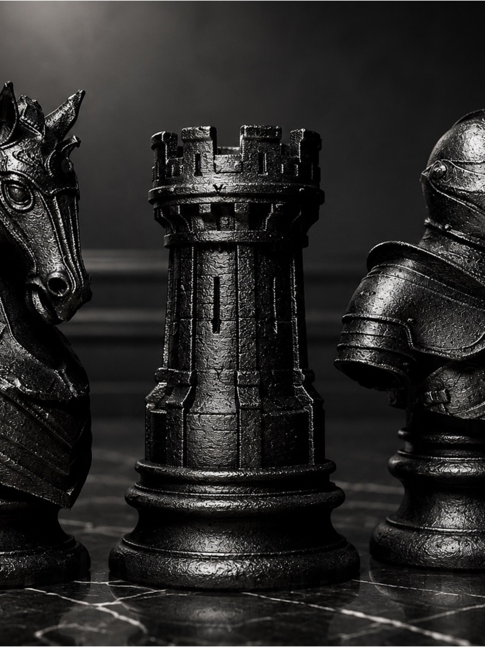 Custom Medieval Chess Pieces - Picture 4 of 4
